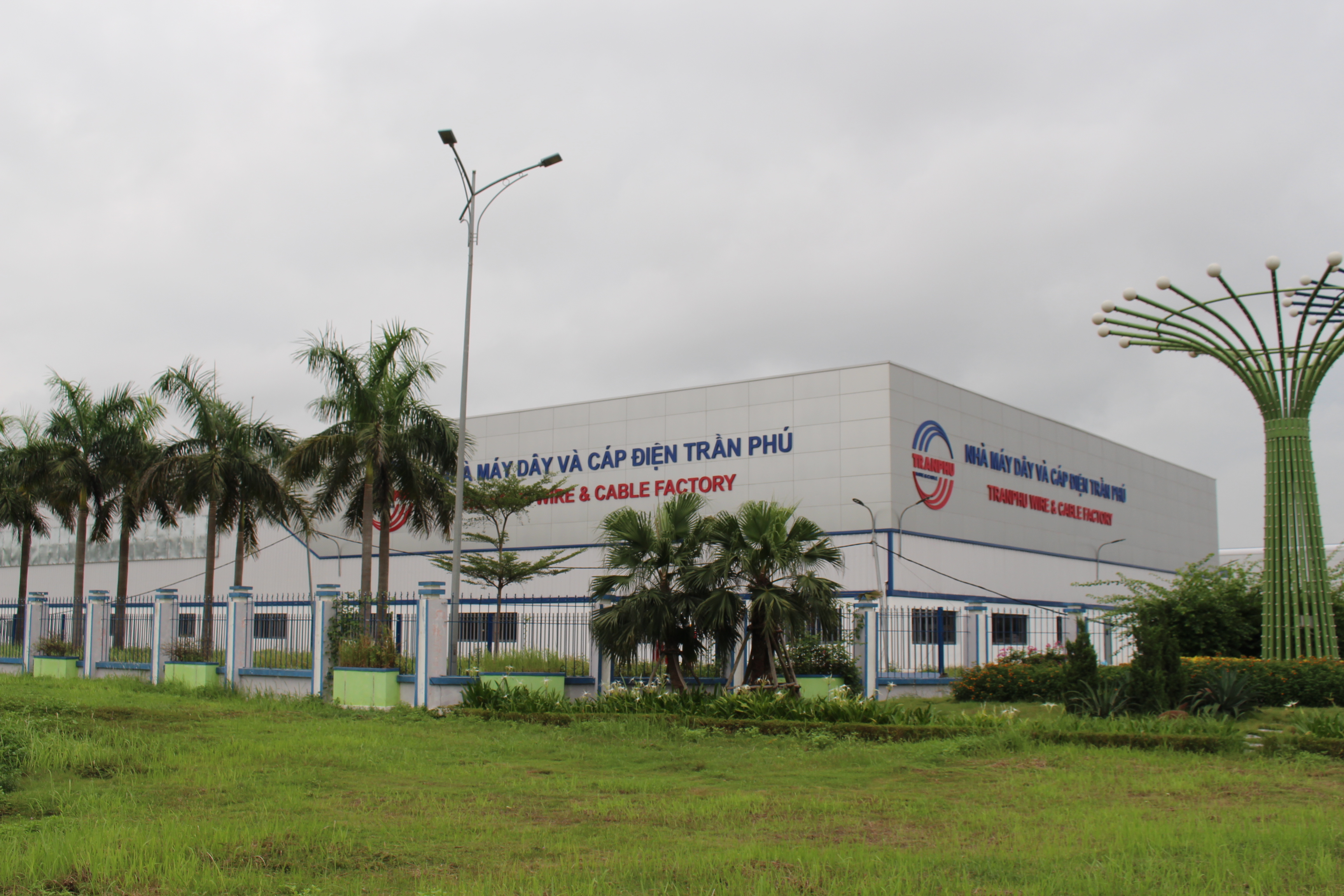 Bê tông Hợp Thành đồng hành cùng nhà máy sản xuất dây cáp điện Trần Phú Hải Dương